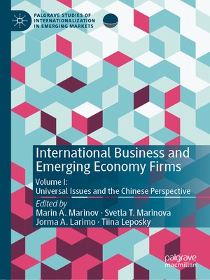cover image of International Business and Emerging Economy Firms